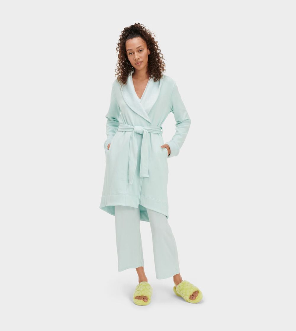 Ugg Blanche Ii - Womens Robes - Azure - NZ (5149HZBSA)